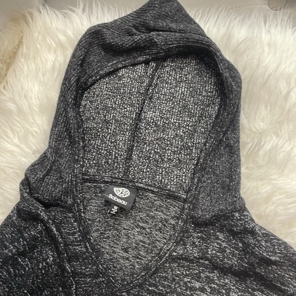 Bobeau hood black sweater Size:1x - Picture 3 of 5